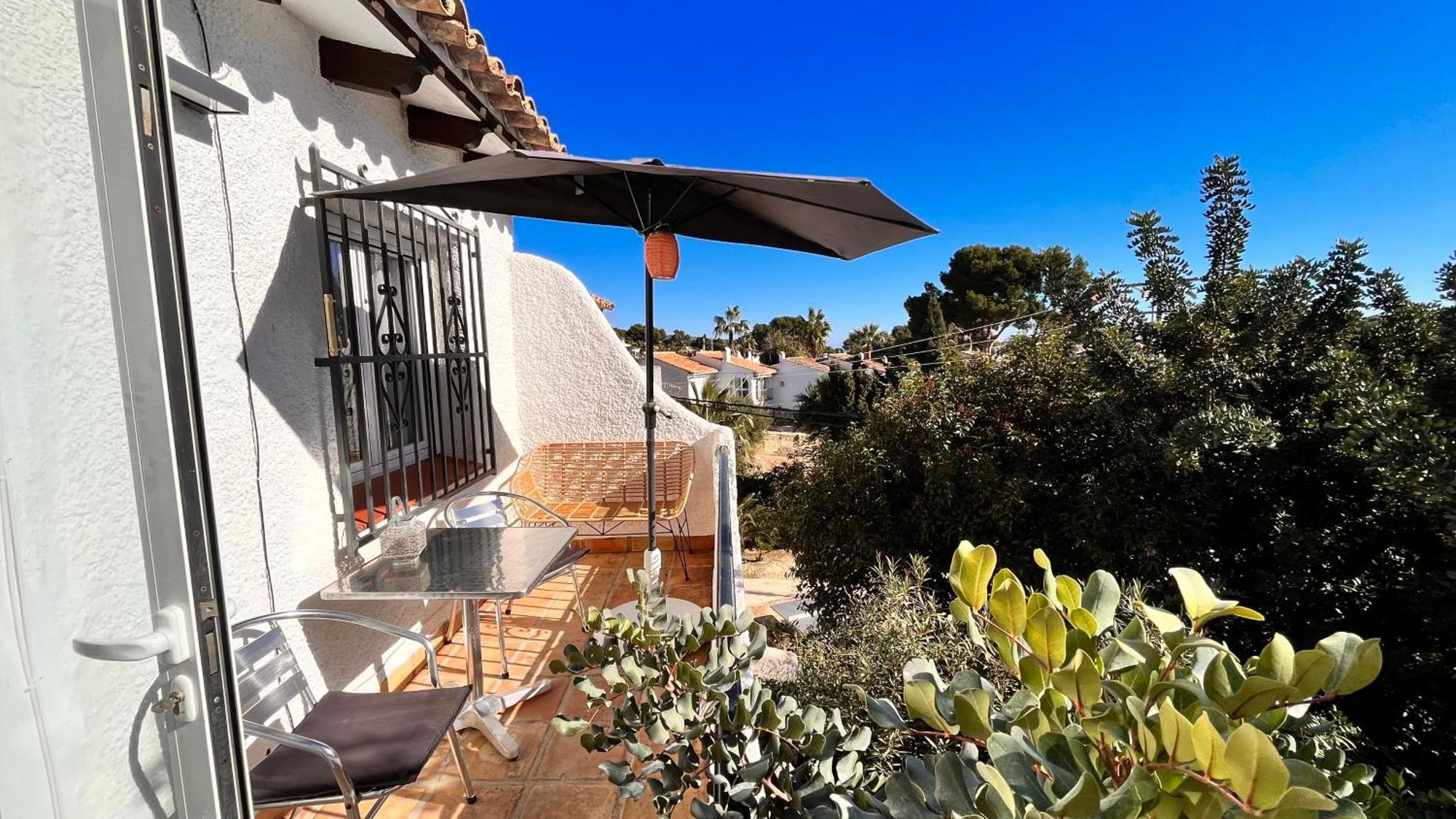 Reihenhaus Mit Garten In Moravit Moraira Apartment Teulada Exterior foto